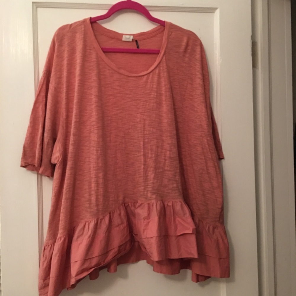 Anthro Peplum Top